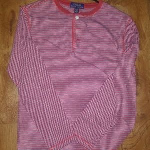 Ralph Lauren Polo Striped Henley Sz. 10-12